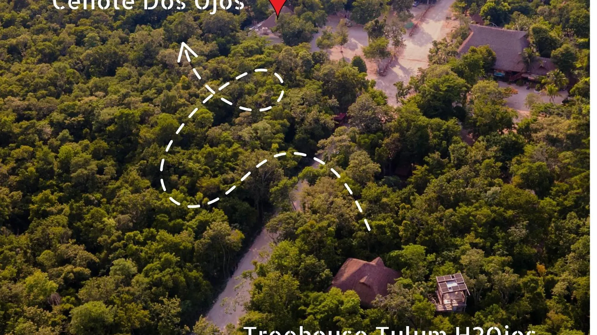 Treehouse Tulum H2Ojos酒店 墨西哥